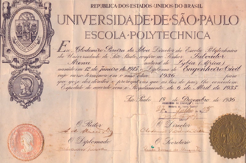 Fundação Salvador Arena 1936