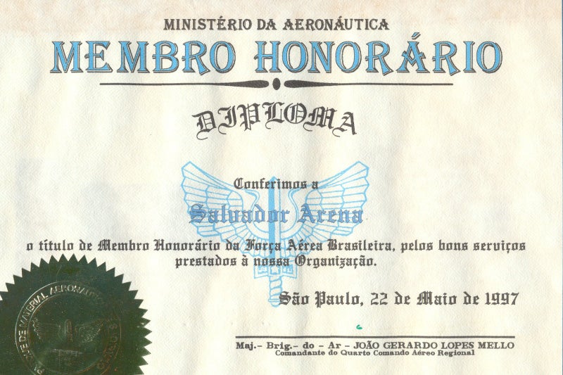 Fundação Salvador Arena 1997